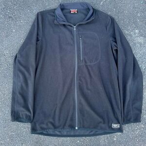 Burton Snowboards Multipath Black Multi Pocket Thermal Zip Up Size XL